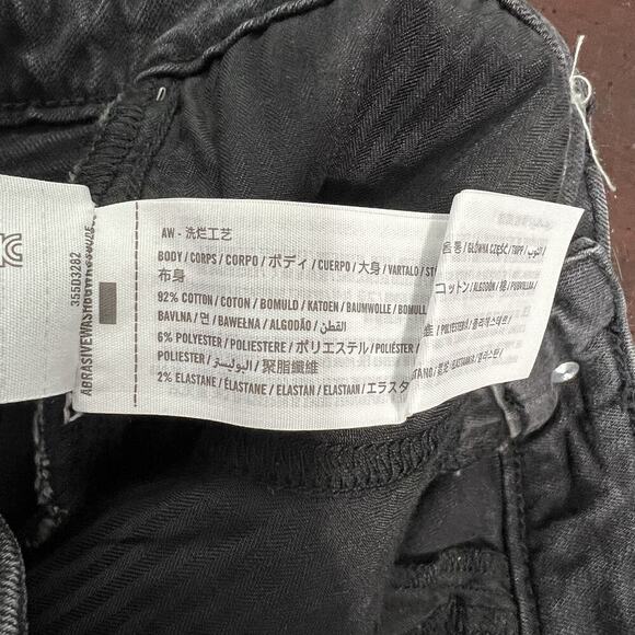 Abercrombie & Fitch‎ The Skinny High Rise Black Denim Jeans Women’s Size 28 / 6R - Picture 10 of 10